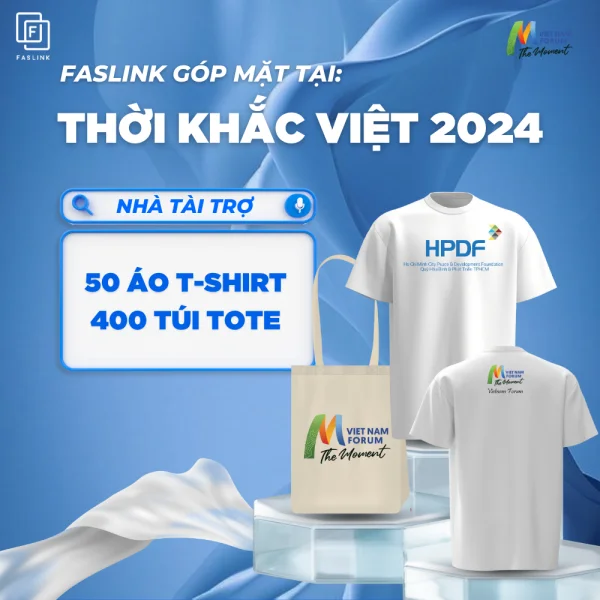 Faslink đồng hành cùng Diễn đàn Việt Nam: Thời Khắc Việt 2024, lan toả thông điệp tương lai bền vững Faslink đồng hành cùng Diễn đàn Việt Nam: Thời Khắc Việt 2024, lan toả thông điệp tương lai bền vững