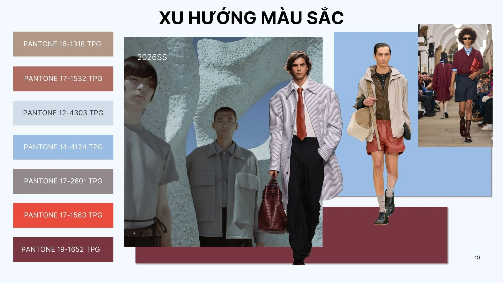 <em>Xu hướng gồm hai chủ đề: “thoải mái đi làm” và “sinh viên top đầu chốn công sở”.</em>