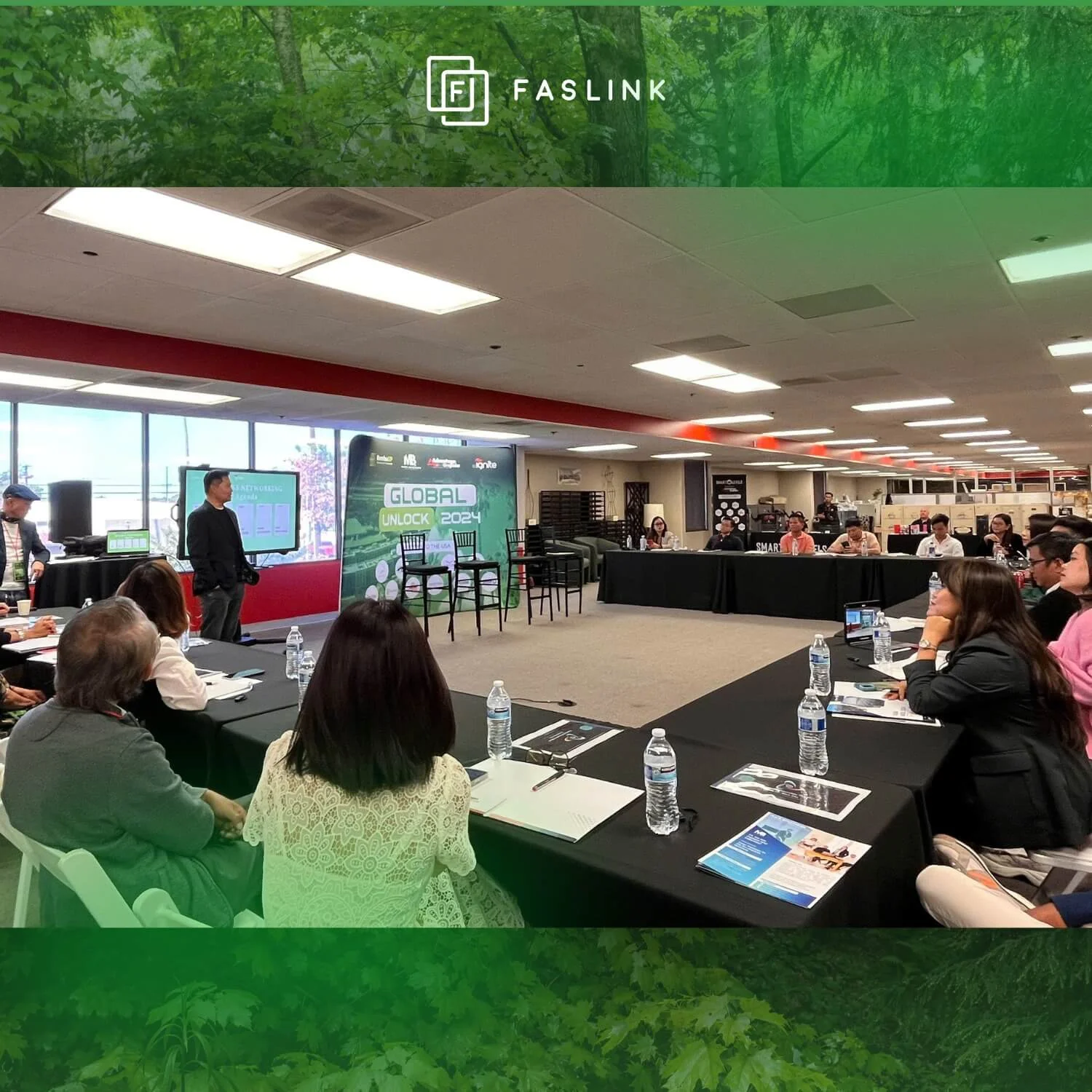 Faslink tại sự kiện Global Unlock in USA 2024 Faslink tại sự kiện Global Unlock in USA 2024