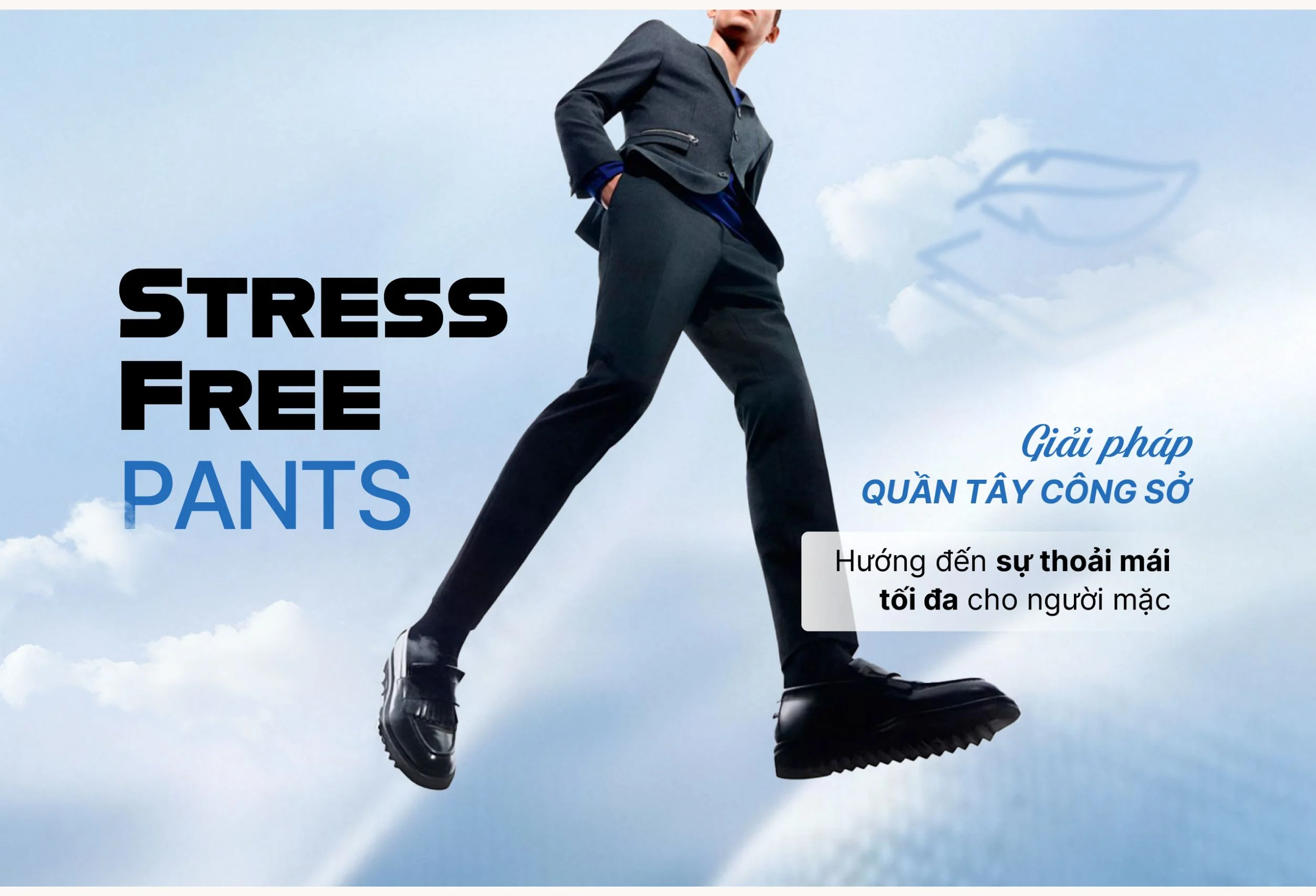 Giải pháp quần tây công sở thoải mái Stress-Free Pants Giải pháp quần tây công sở thoải mái Stress-Free Pants