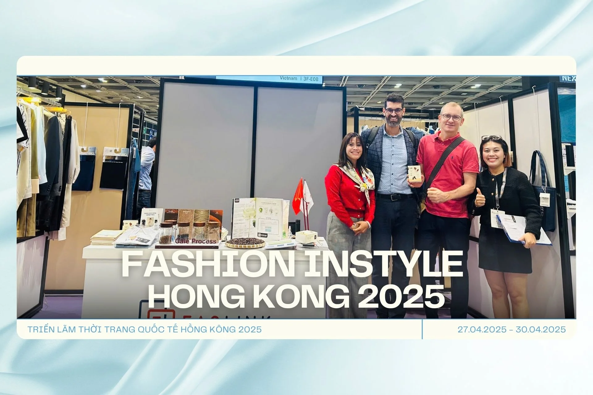 FASLINK TẠI TRIỂN LÃM THỜI TRANG QUỐC TẾ HỒNG KÔNG 2025 FASLINK TẠI TRIỂN LÃM THỜI TRANG QUỐC TẾ HỒNG KÔNG 2025