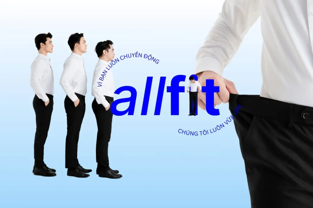 Quần Tây Lưng Thun AllFit Pants – Chất liệu lưng thun chuyên dùng cho sản phẩm thể thao
